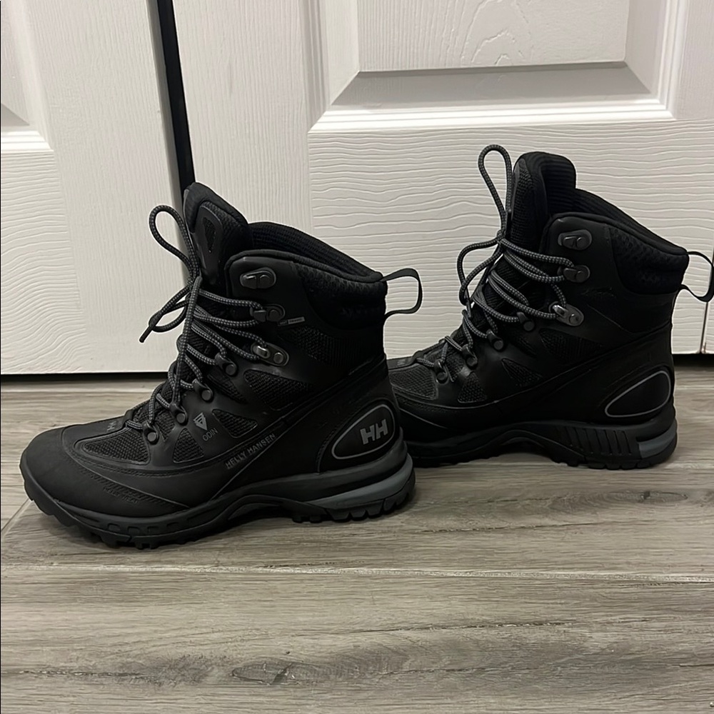 Helly Hansen Black Outdoor Boots High-Top Durable